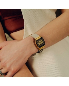 Купить Японские наручные часы Casio Vintage A700WEGL-7AEF с хронографом  в E-mobi