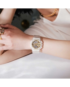 Купить Японские наручные часы Casio G-SHOCK GMA-S110SG-7A с хронографом  в E-mobi