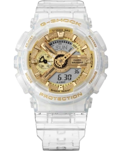 Купить Японские наручные часы Casio G-SHOCK GMA-S110SG-7A с хронографом  в E-mobi