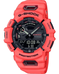 Купить Японские спортивные наручные часы Casio G-SHOCK GBA-900-4AER с хронографом в E-mobi