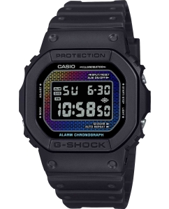 Купить Японские наручные часы Casio G-SHOCK DW-5600RW-1 с хронографом в E-mobi