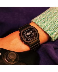 Купить Японские наручные часы Casio G-SHOCK DW-5600RW-1 с хронографом  в E-mobi