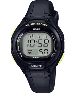 Купить Японские наручные часы Casio Collection LW-203-1B с хронографом в E-mobi
