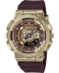 Купить Японские наручные часы Casio G-SHOCK GM-S110BP-5A с хронографом в E-mobi