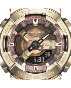 Купить Японские наручные часы Casio G-SHOCK GM-S110BP-5A с хронографом  в E-mobi