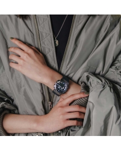 Купить Японские наручные часы Casio G-SHOCK GM-S114GEM-1A2 с хронографом  в E-mobi