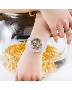 Купить Японские наручные часы Casio G-SHOCK GMA-S120SG-7A с хронографом  в E-mobi