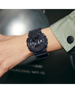 Купить Японские наручные часы Casio G-SHOCK GA-114RE-1A с хронографом  в E-mobi