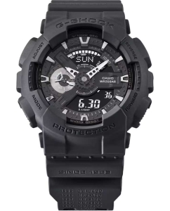 Купить Японские наручные часы Casio G-SHOCK GA-114RE-1A с хронографом  в E-mobi