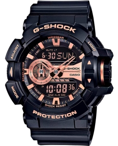 Купить Японские наручные часы Casio G-SHOCK GA-400GB-1A4 с хронографом в E-mobi