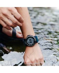 Купить Японские наручные часы Casio Pro Trek PRW-35Y-3 с хронографом  в E-mobi