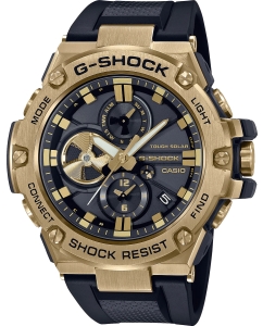 Купить Японские наручные часы Casio G-SHOCK GST-B100GB-1A9 с хронографом в E-mobi