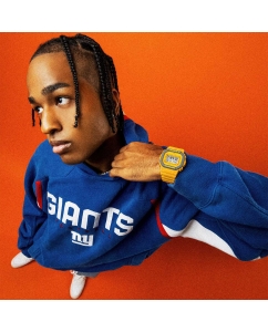 Купить Японские наручные часы Casio G-SHOCK DW-5610Y-9 с хронографом  в E-mobi