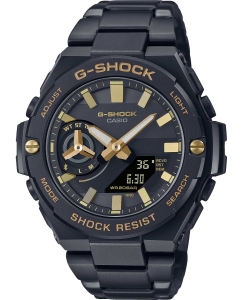 Купить Японские наручные часы Casio G-SHOCK GST-B500BD-1A9 с хронографом в E-mobi