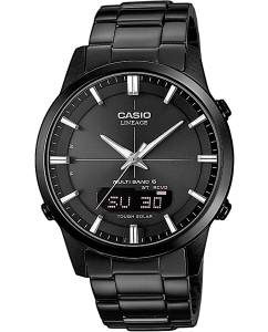 Купить Японские наручные часы Casio Radio Controlled LCW-M170DB-1A с хронографом в E-mobi