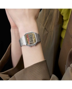 Купить Японские наручные часы Casio Vintage A168WEHA-9A с хронографом  в E-mobi