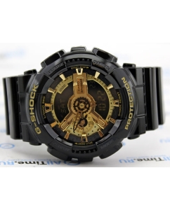 Купить Японские наручные часы Casio G-SHOCK GA-110GB-1A с хронографом  в E-mobi