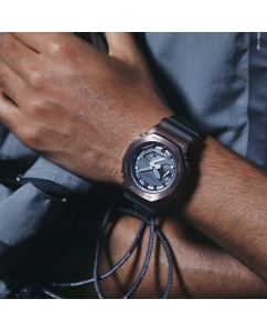 Купить Японские наручные часы Casio G-SHOCK GM-2100MF-5A с хронографом  в E-mobi