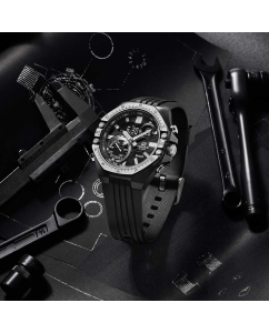 Купить Японские наручные часы Casio Edifice ECB-10TP-1A с хронографом  в E-mobi