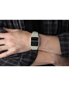 Купить Японские наручные часы Casio Vintage CA-53WF-8BEF с хронографом  в E-mobi