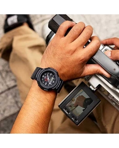 Купить Японские наручные часы Casio G-SHOCK AW-500E-1E с хронографом  в E-mobi