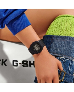 Купить Японские наручные часы Casio G-SHOCK GMD-S5600BA-1 с хронографом  в E-mobi