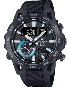 Купить Японские наручные часы Casio Edifice ECB-40PB-1A с хронографом в E-mobi