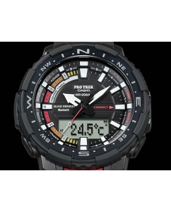 Купить Японские спортивные наручные часы Casio Pro Trek PRT-B70-1ER с хронографом  в E-mobi