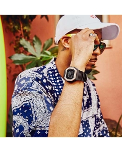 Купить Японские спортивные наручные часы Casio G-SHOCK GBX-100NS-4ER с хронографом  в E-mobi