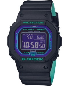 Купить Японские наручные часы Casio G-SHOCK GW-B5600BL-1ER с хронографом в E-mobi