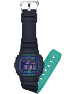 Купить Японские наручные часы Casio G-SHOCK GW-B5600BL-1ER с хронографом  в E-mobi