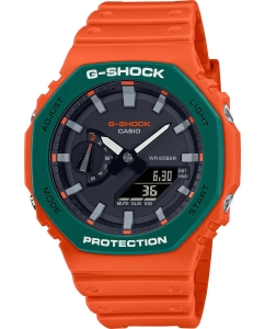 Купить Японские наручные часы Casio G-SHOCK GA-2110SC-4A с хронографом в E-mobi