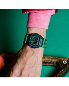 Купить Японские наручные часы Casio G-SHOCK DW-D5600TD-3 с хронографом  в E-mobi