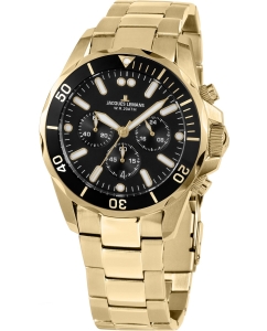 Купить Наручные часы Jacques Lemans 1-2091J с хронографом в E-mobi