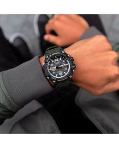 Купить Японские наручные часы Casio G-SHOCK GWG-100-1A3 с хронографом  в E-mobi