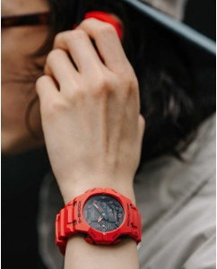 Купить Японские наручные часы Casio G-SHOCK GA-B001-4A с хронографом  в E-mobi