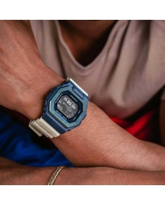 Купить Японские спортивные наручные часы Casio G-SHOCK GBX-100TT-2E с хронографом  в E-mobi