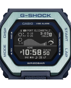 Купить Японские спортивные наручные часы Casio G-SHOCK GBX-100TT-2E с хронографом  в E-mobi