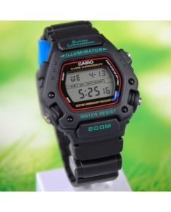 Купить Японские наручные часы Casio Collection DW-290-1V с хронографом  в E-mobi