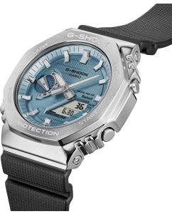 Купить Японские наручные часы Casio G-SHOCK GBM-2100A-1A2 с хронографом  в E-mobi