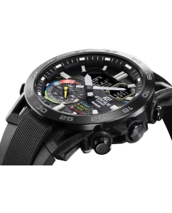 Купить Японские наручные часы Casio Edifice ECB-40MP-1A с хронографом  в E-mobi