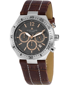 Купить Наручные часы Jacques Lemans 1-1837D с хронографом в E-mobi