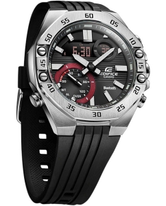 Купить Японские наручные часы Casio Edifice ECB-10P-1AEF с хронографом  в E-mobi