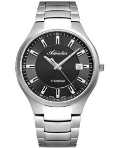 Купить Швейцарские титановые наручные часы Adriatica A8329.4114Q в E-mobi