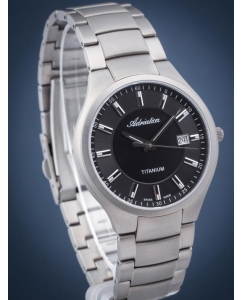 Купить Швейцарские титановые наручные часы Adriatica A8329.4114Q  в E-mobi