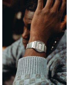 Купить Японские наручные часы Casio Vintage A1000MA-7EF с хронографом  в E-mobi