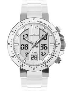 Купить Наручные часы Jacques Lemans 1-1726B с хронографом в E-mobi