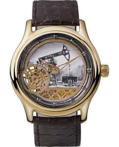 Купить Российские механические золотые наручные часы NIKA 1102.0.3.45  в E-mobi