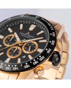 Купить Наручные часы Jacques Lemans 1-2140I с хронографом  в E-mobi