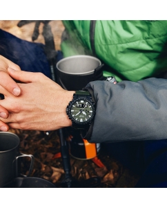 Купить Японские наручные часы Casio Pro Trek PRW-61Y-3ER с хронографом  в E-mobi